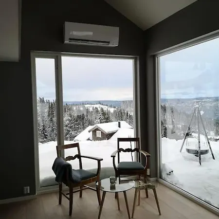 Stor Og Moderne Hytte Med Panoramautsikt Dom wakacyjny